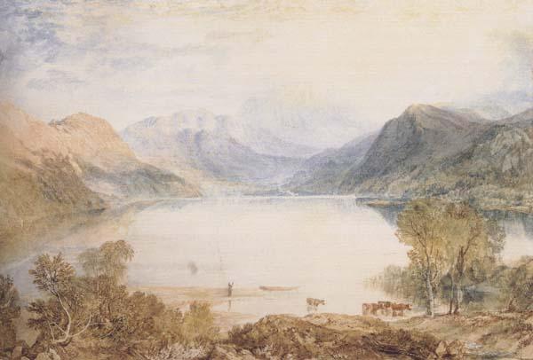 Joseph Mallord William Truner Ullswater from Gowbarrow Park Walter Fawkes Gallery(mk47) oil painting image
